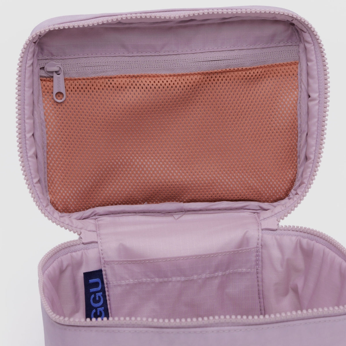 Baggu Large Cosmetic Case in Dusty Pink