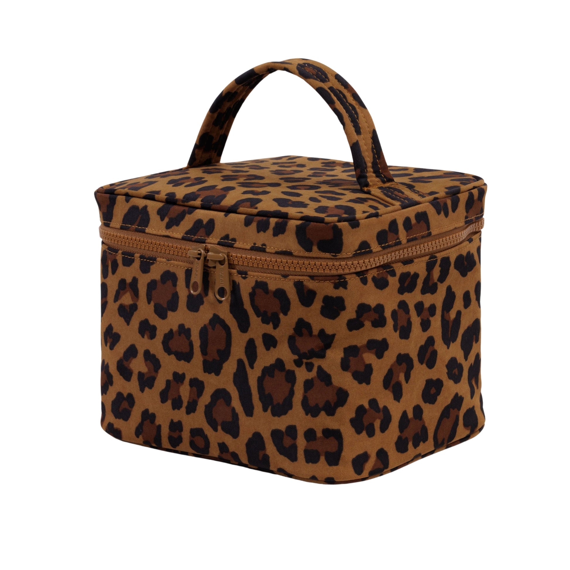 Baggu Large Cosmetic Case in Leopard