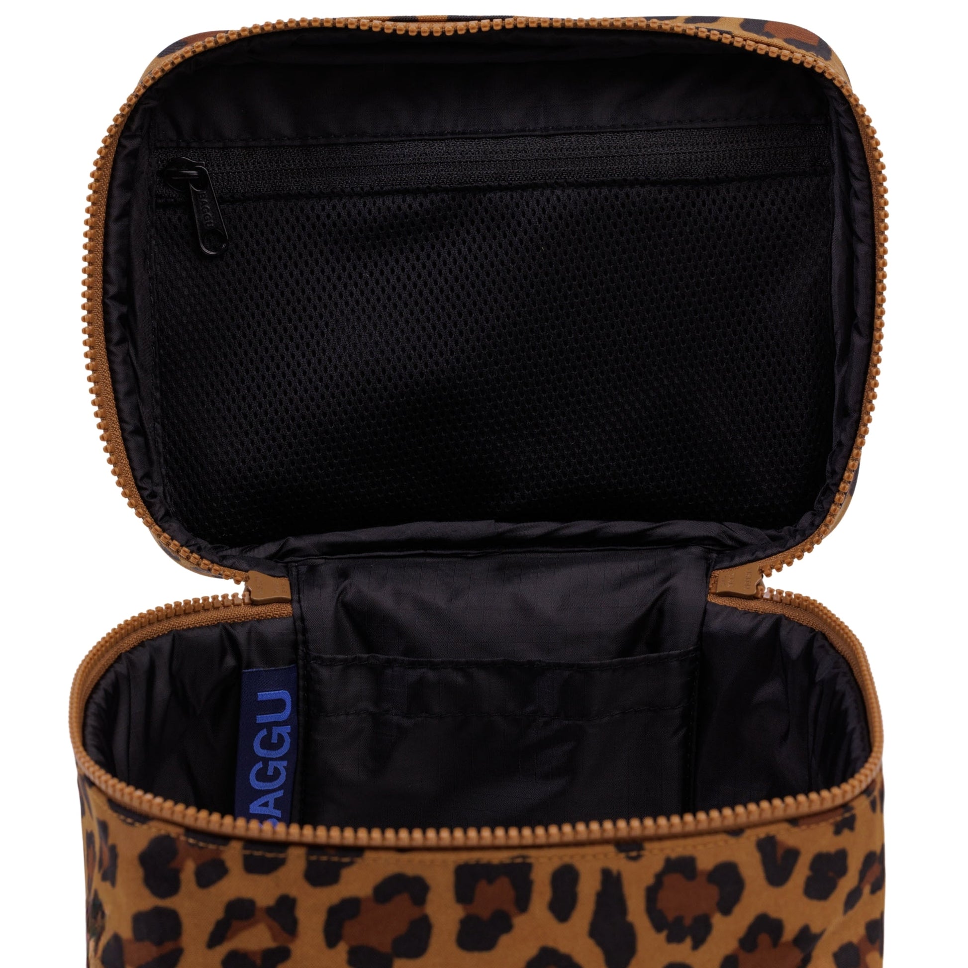 Baggu Large Cosmetic Case in Leopard