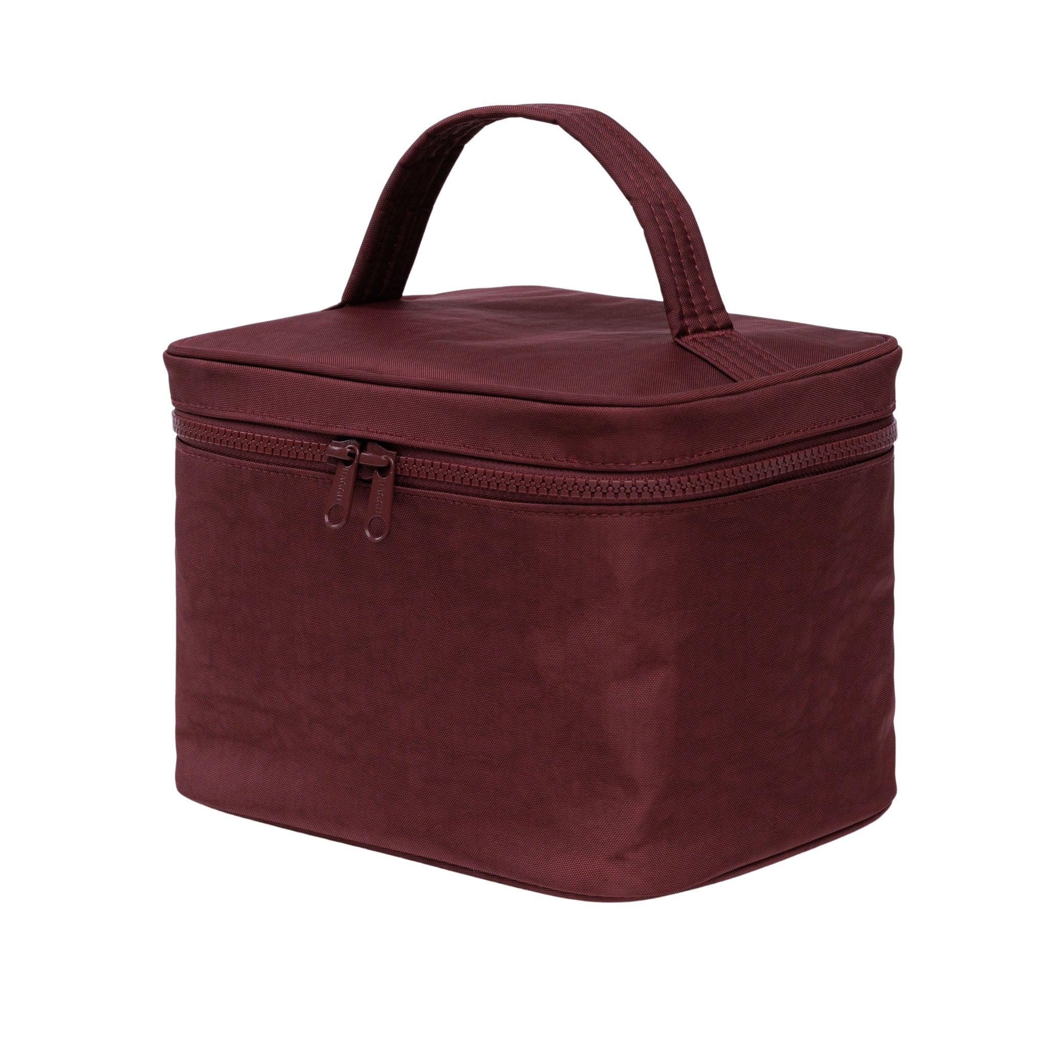 Baggu Large Cosmetic Case in Mahogany
