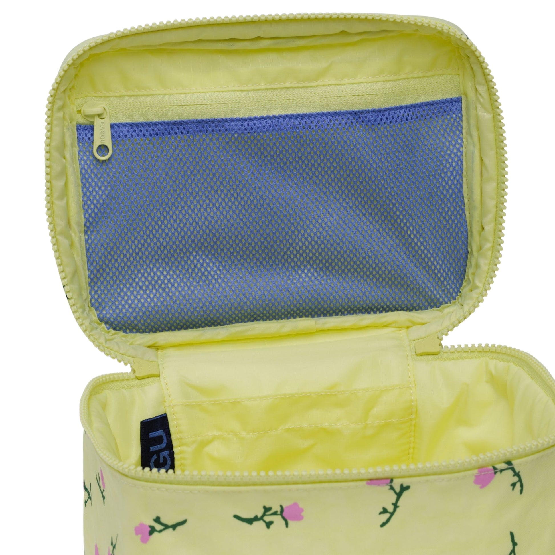 Baggu Large Cosmetic Case in Painted Wildflower