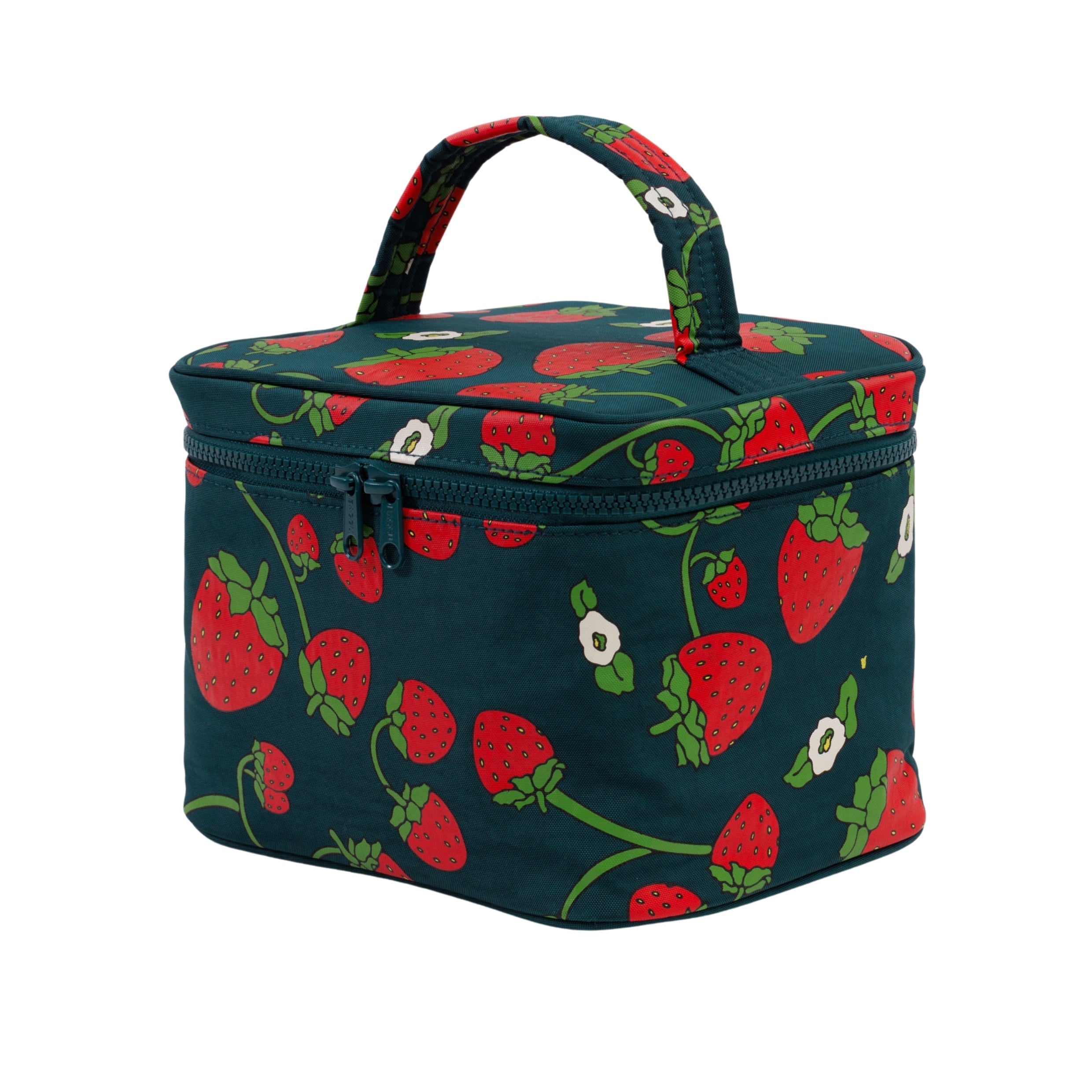 Baggu Large Cosmetic Case in Strawberry Blossom