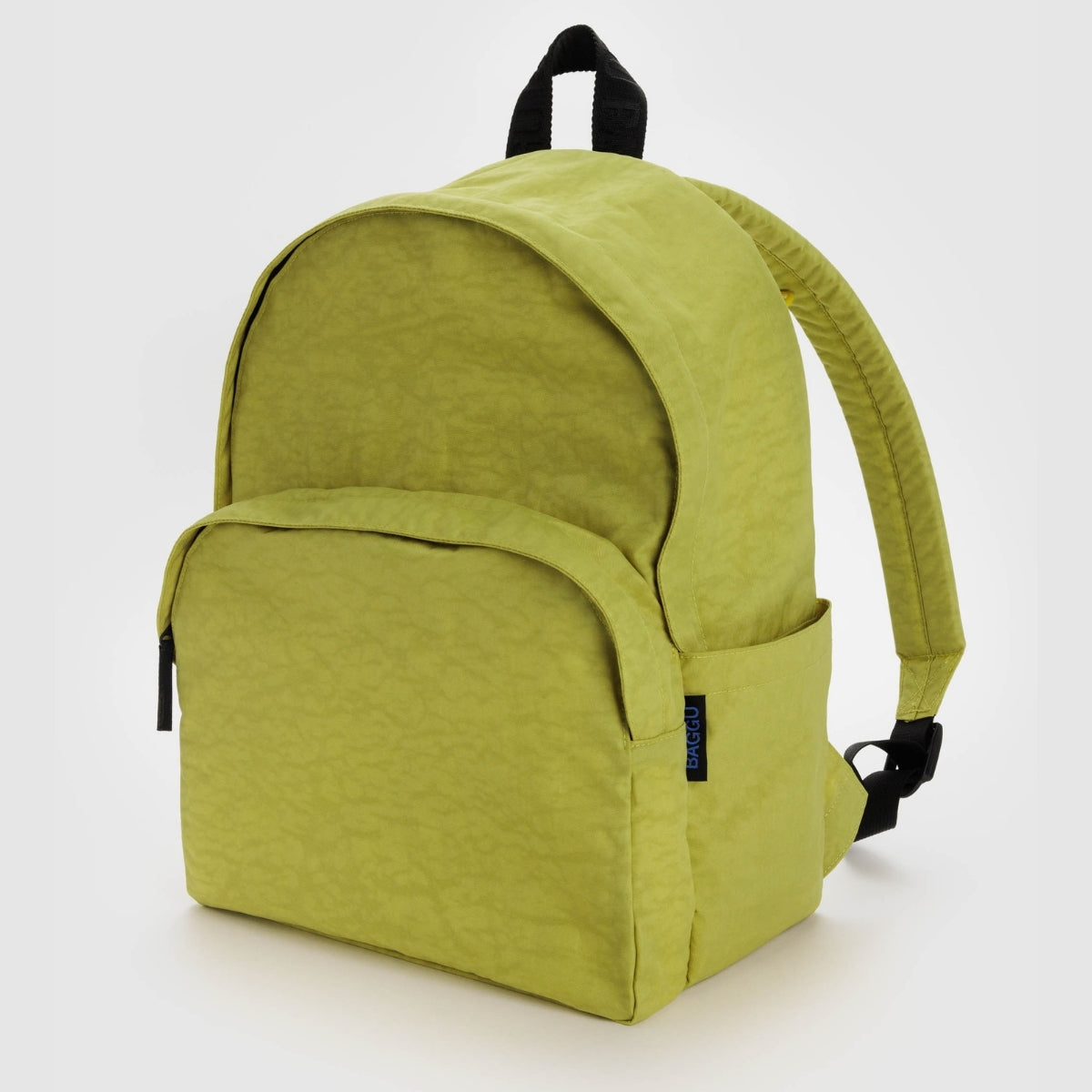 Baggu Large Nylon Backpack in Lemongrass