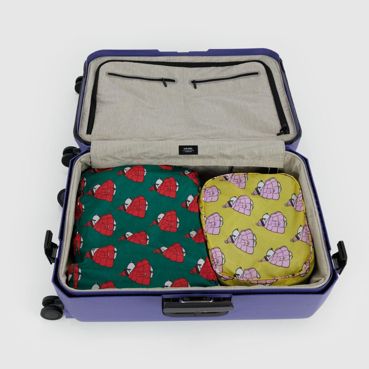 Baggu Large Packing Cube Set in Puffer Snoopy