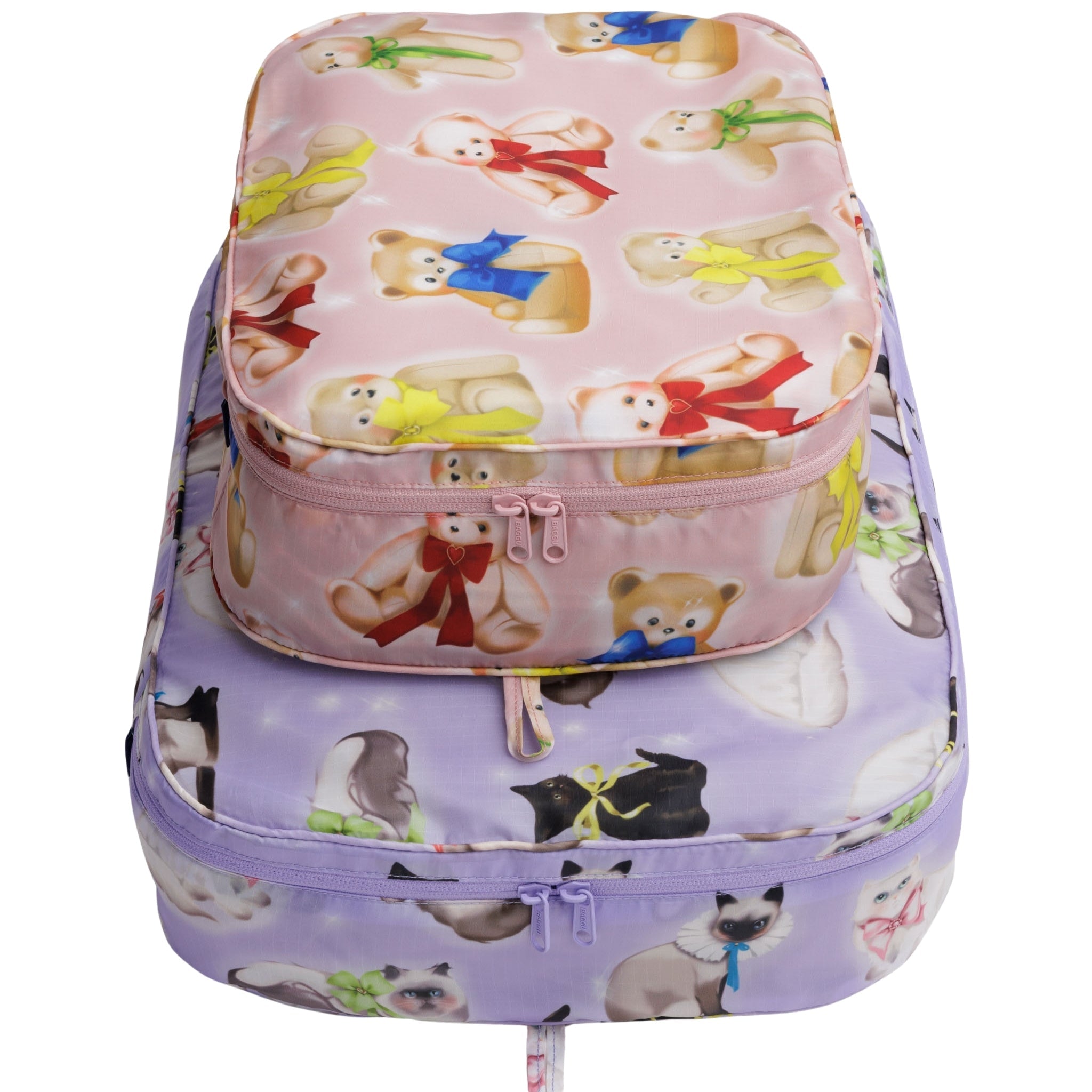 Baggu Large Packing Cube Set in Fancy Animals