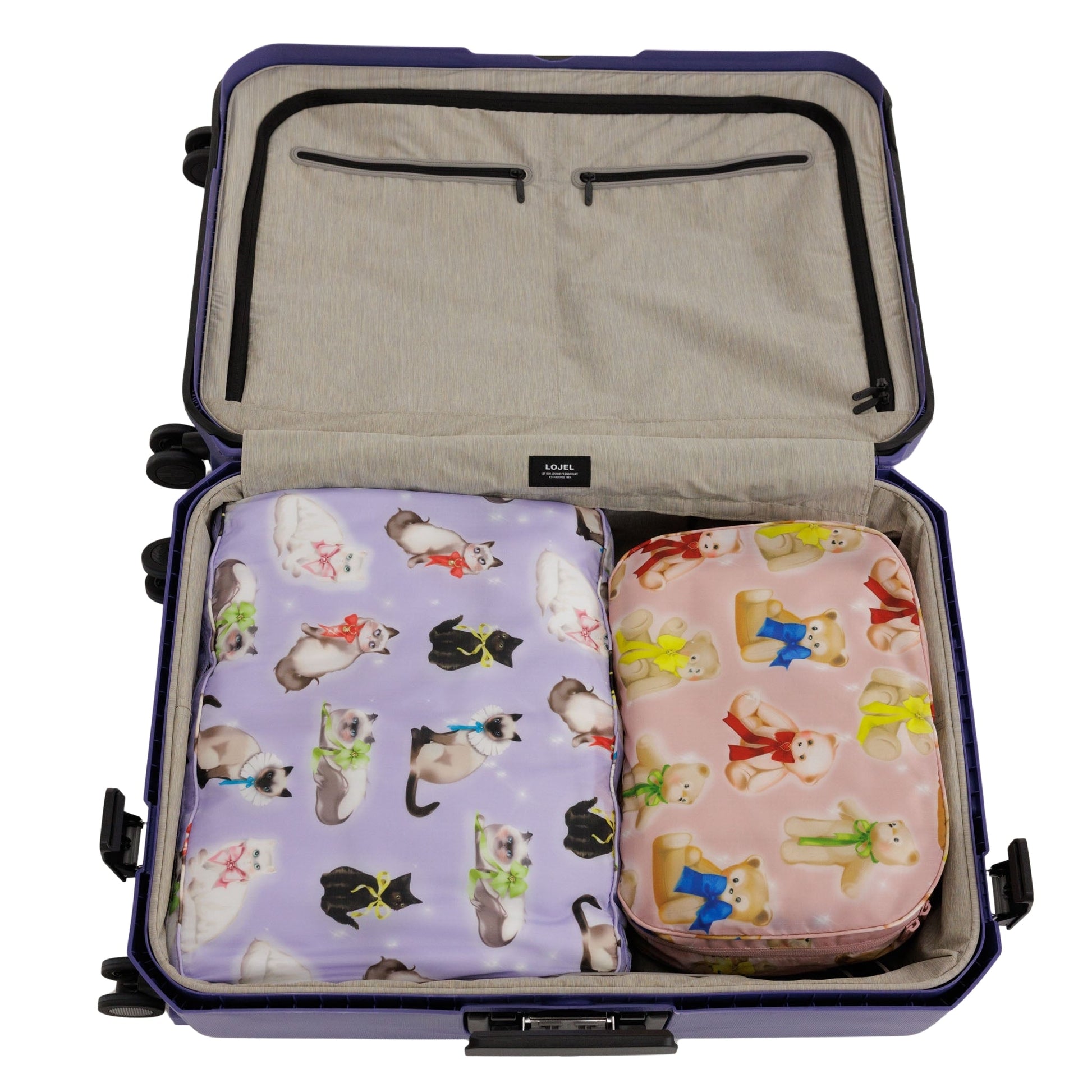 Baggu Large Packing Cube Set in Fancy Animals