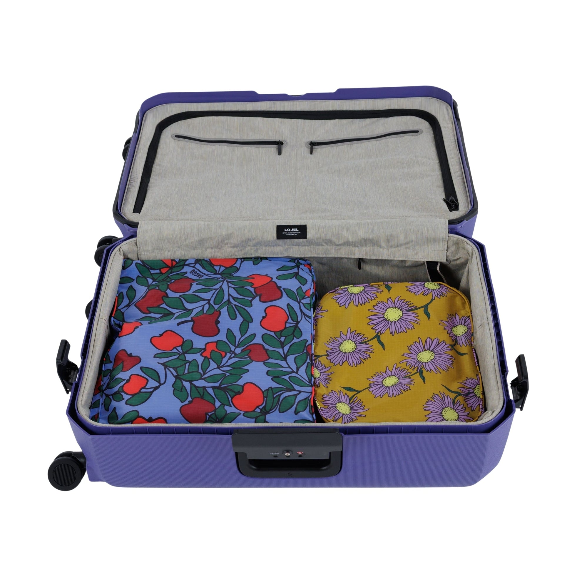 Baggu Large Packing Cube Set in Night Orchard