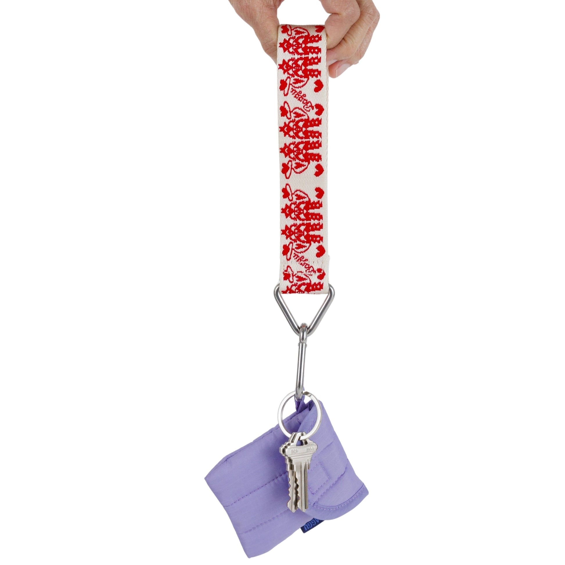 Baggu Logo Keychain in Cowgirl