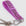 Baggu Logo Keychain in Pink