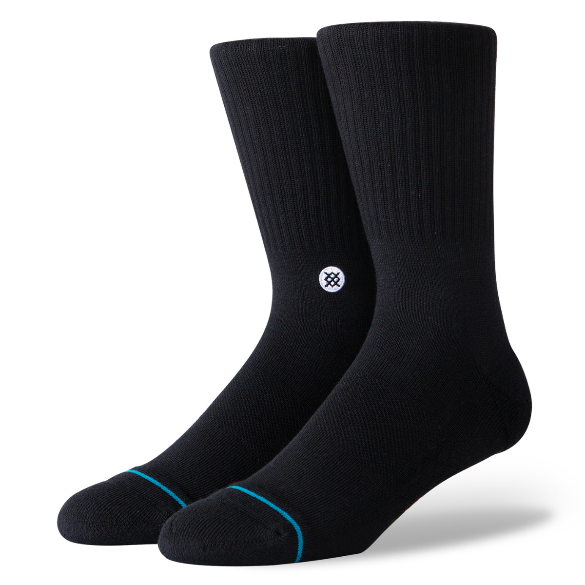 Stance Icon Crew Socks in Black