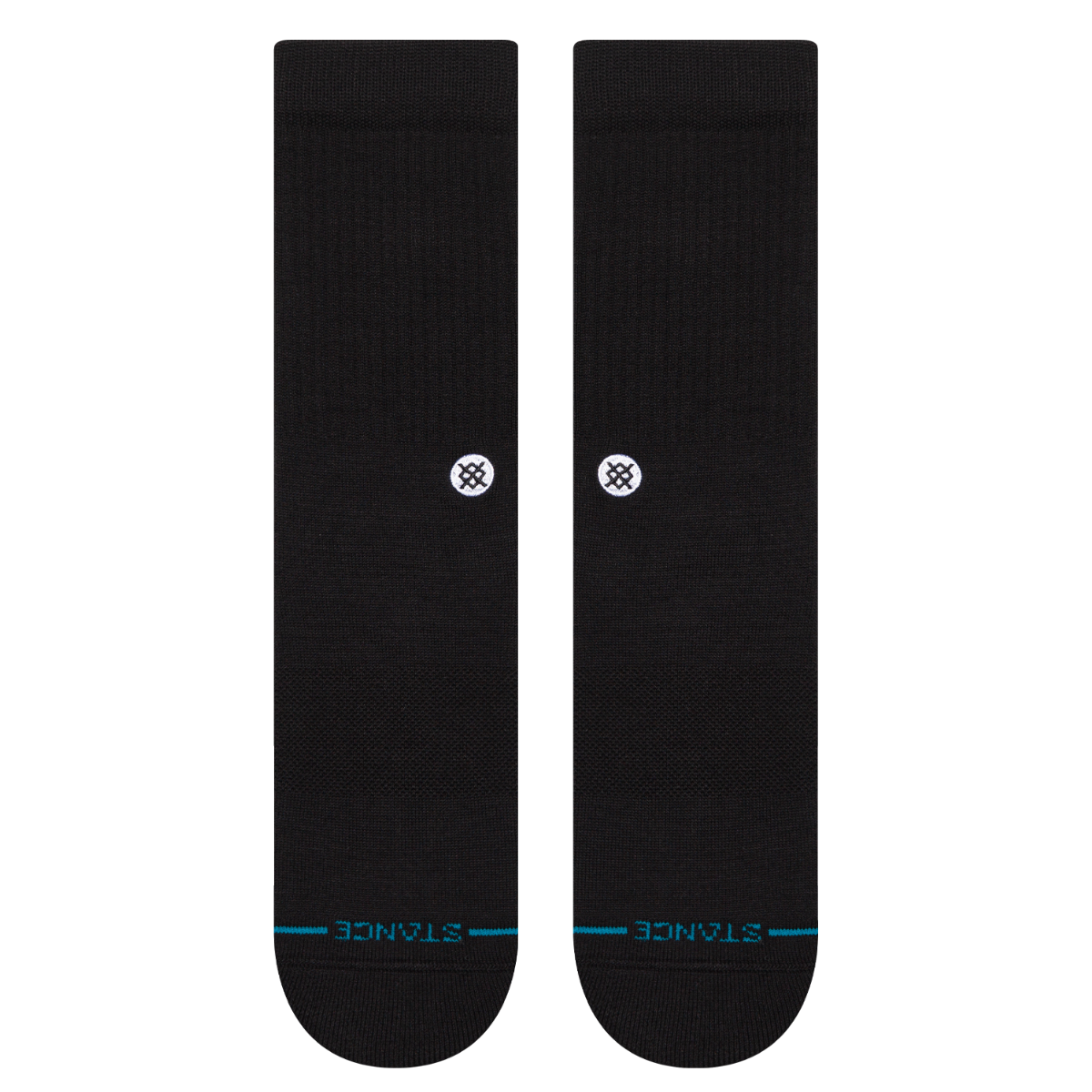 Stance Icon Crew Socks in Black