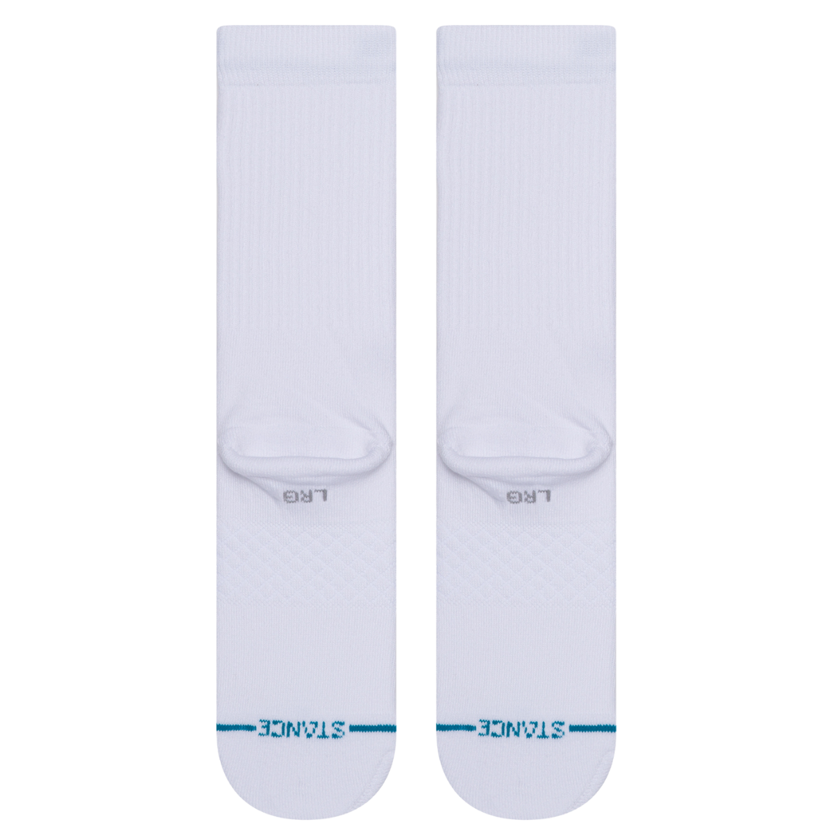 Stance Icon Crew Socks in White
