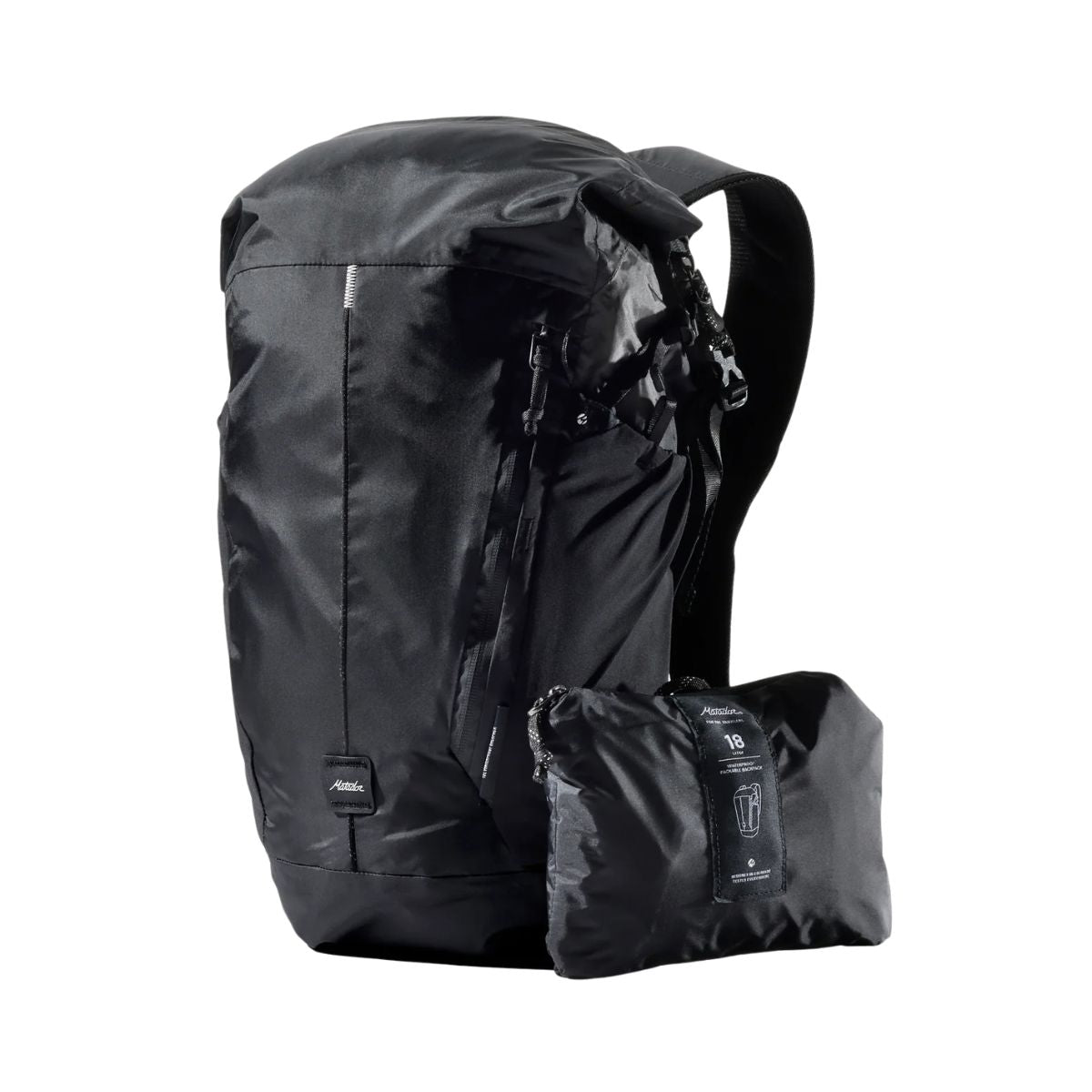 Matador 18L Waterproof Packable Backpack in Black