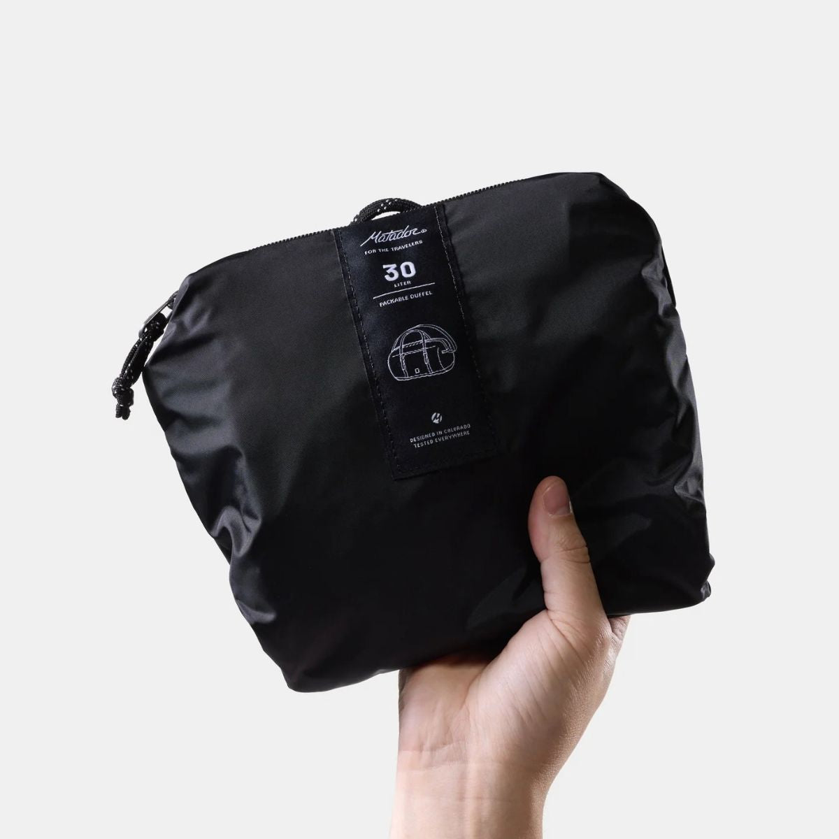 Matador 30L Packable Duffel in Black