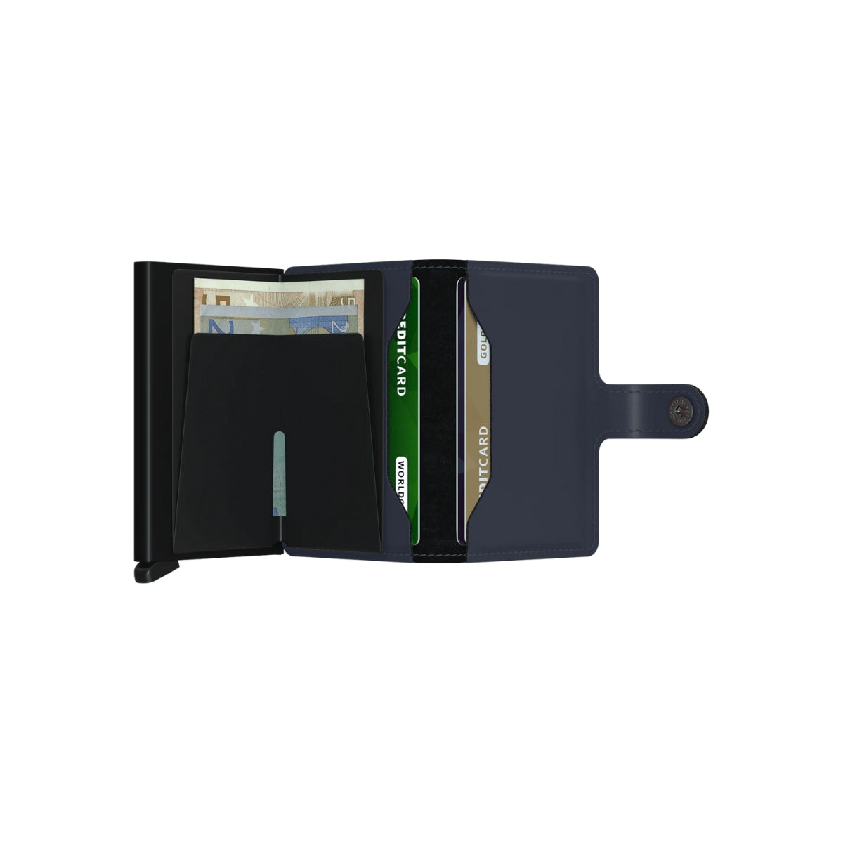 Secrid Mini Wallet Matte in Night Blue