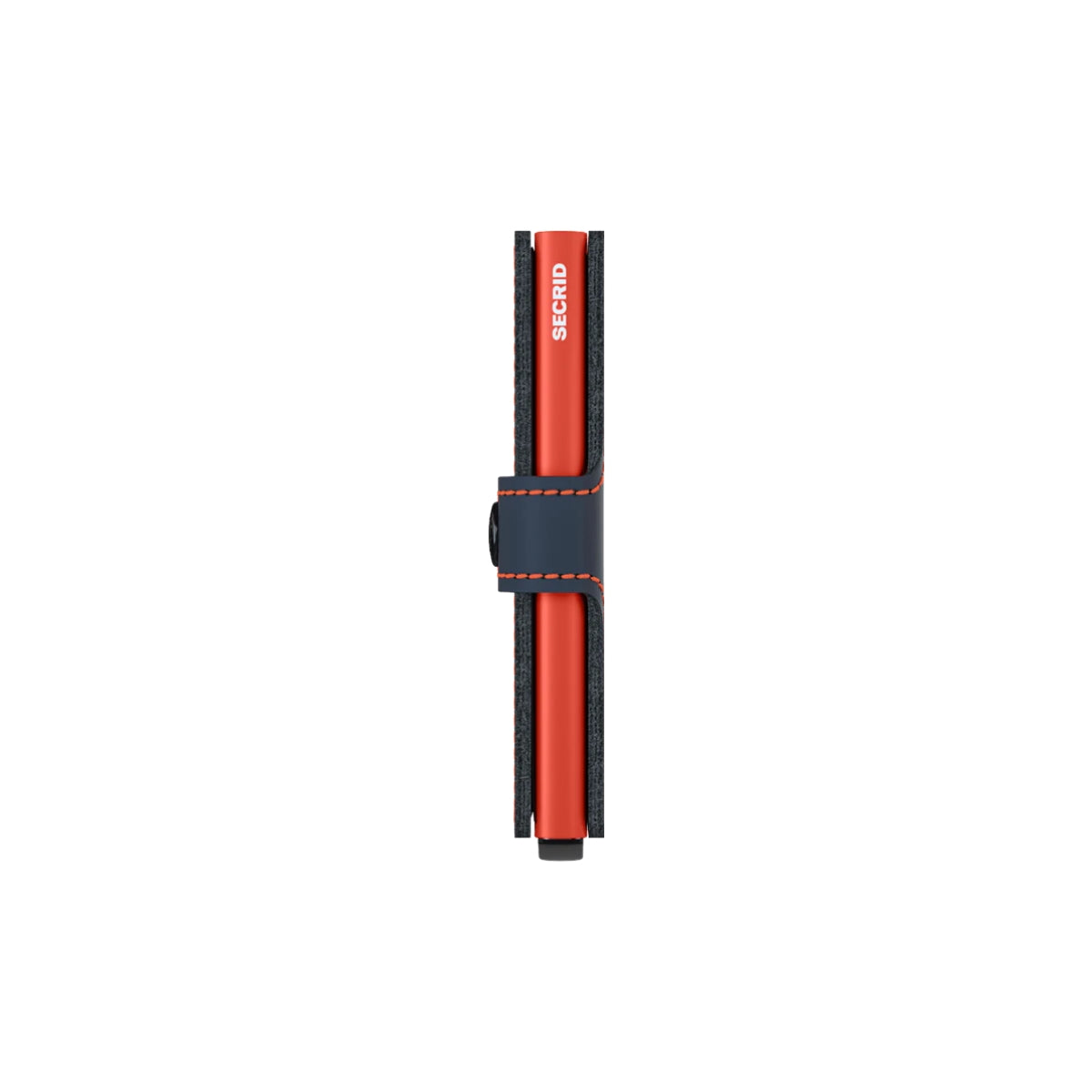 Secrid Mini Wallet Matte in Night Blue/Orange