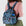 Baggu Medium Nylon Backpack in Digital Denim Birds