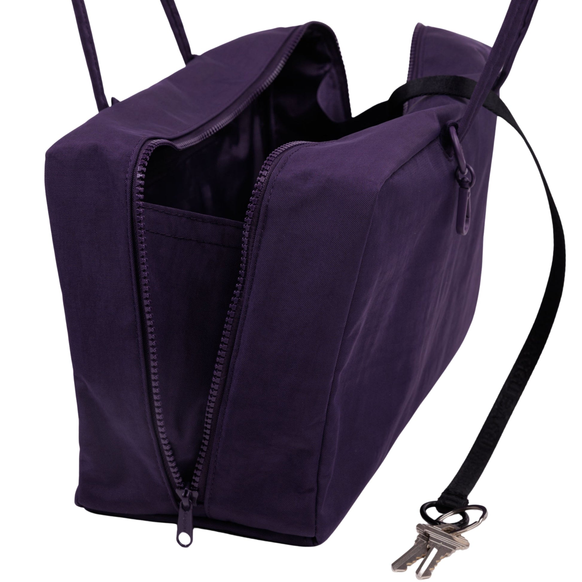 Baggu Medium Nylon Bowler Bag in Fig