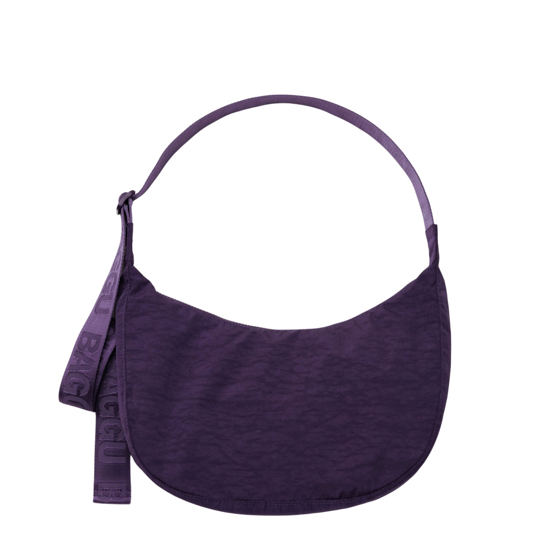 Baggu Medium Nylon Crescent Bag in Fig