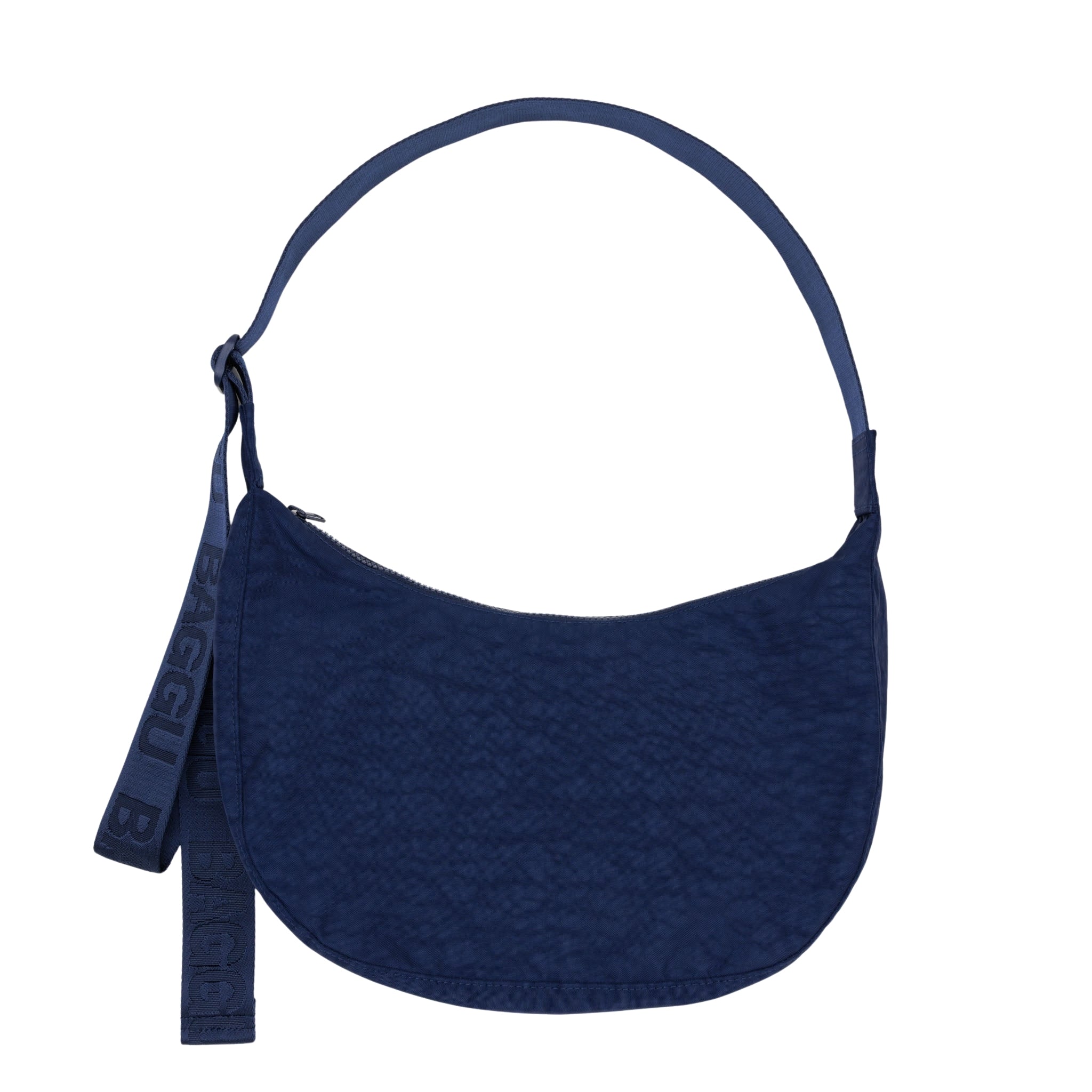 Baggu Medium Nylon Crescent Bag in Navy