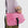 Baggu Nylon Messenger Bag in Azalea Pink