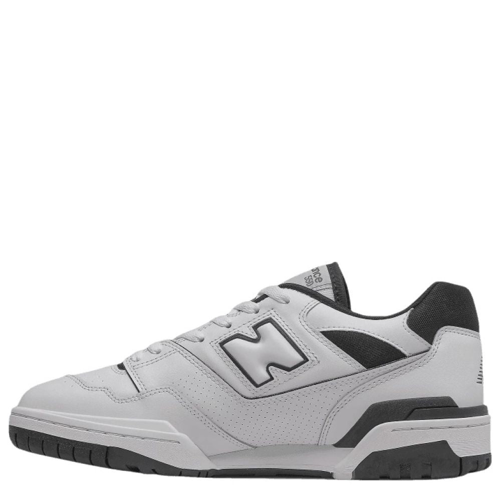 New Balance Men&#39;s 550 in White with Black