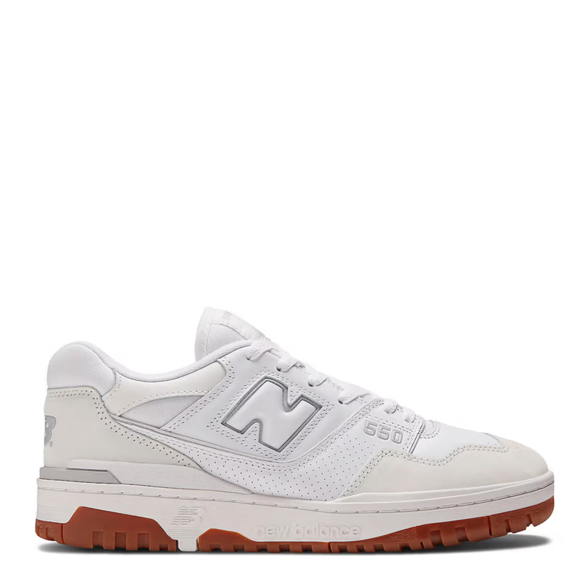 New Balance 550 in White Gum