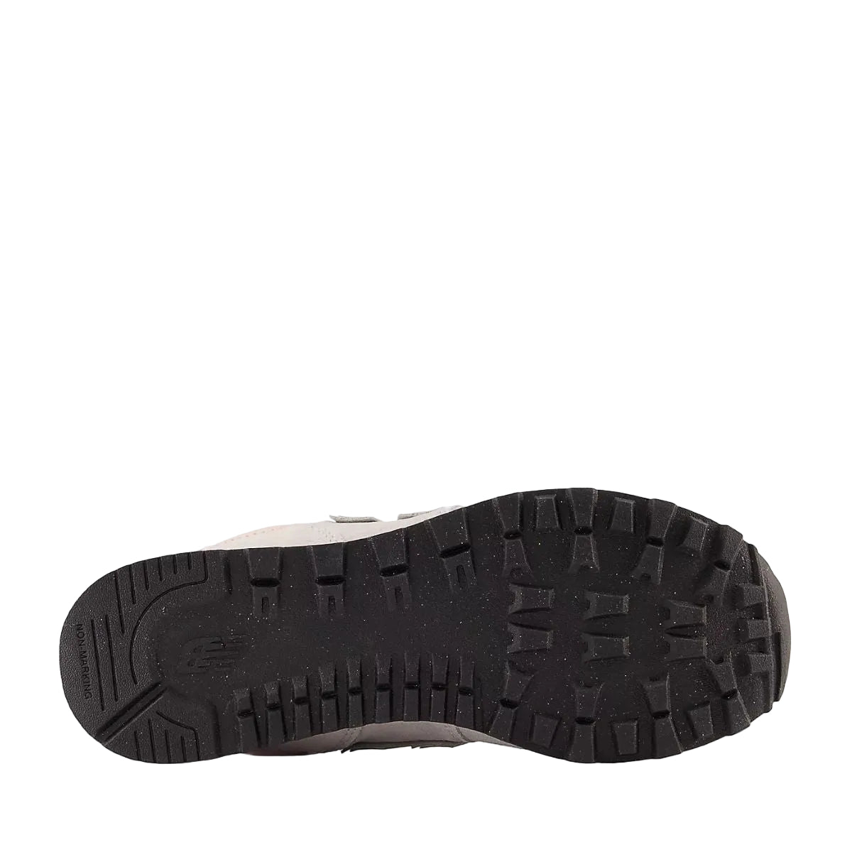 New Balance 574 in Rain Cloud with Pink Haze