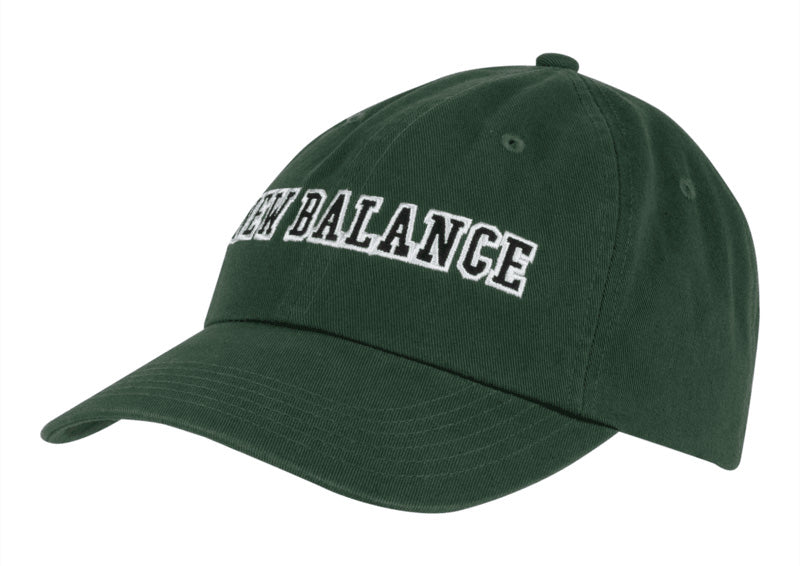 New Balance NB Logo Hat in Night Watch Green
