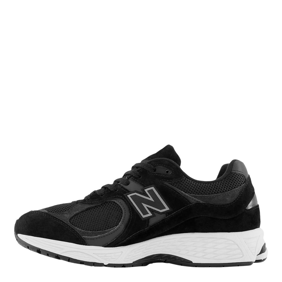 New Balance Men's 2002R in Black with Phantom and Gunmetal