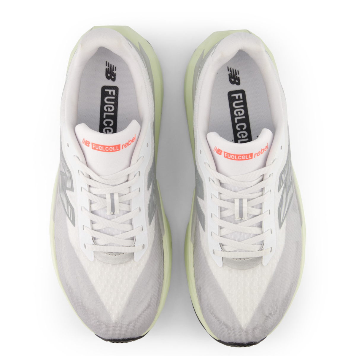 New Balance Men's FuelCell Rebel v5 in Raincloud with Mineral and White