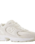 New Balance Women's 530 in Sea Salt with Moonbeam and Timber Wolf