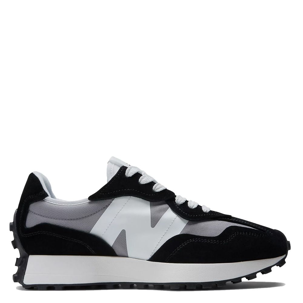 New Balance 327 in Black with Shadow Grey