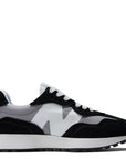 New Balance 327 in Black with Shadow Grey
