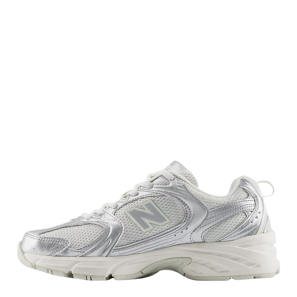 New Balance Women's 530 in Silver Metallic with Reflection