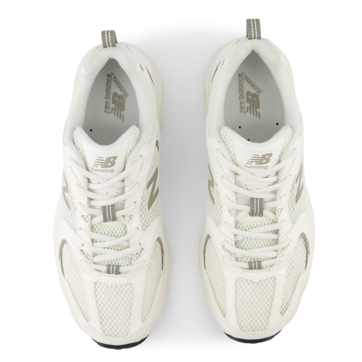 New Balance 530 in Sea Salt with Arid Stone