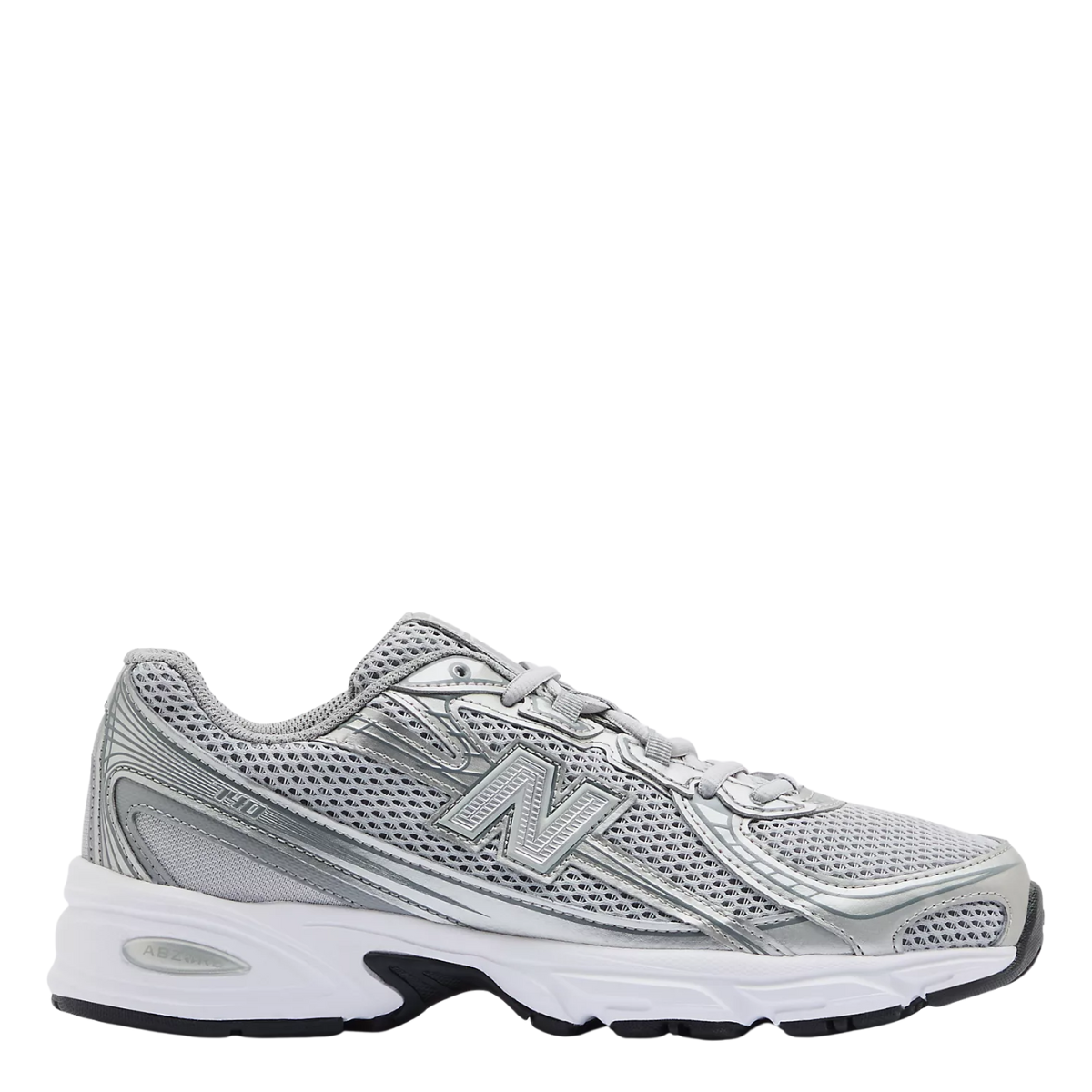 New Balance Women's 740 in Castlerock with Metallic Silver