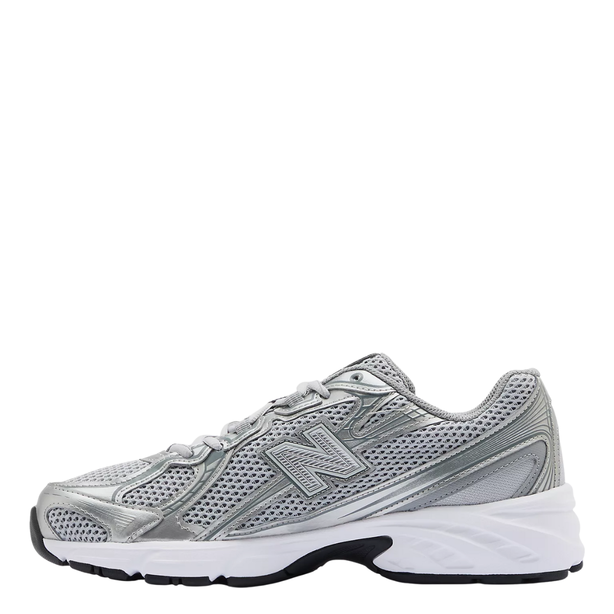 New Balance Women's 740 in Castlerock with Metallic Silver