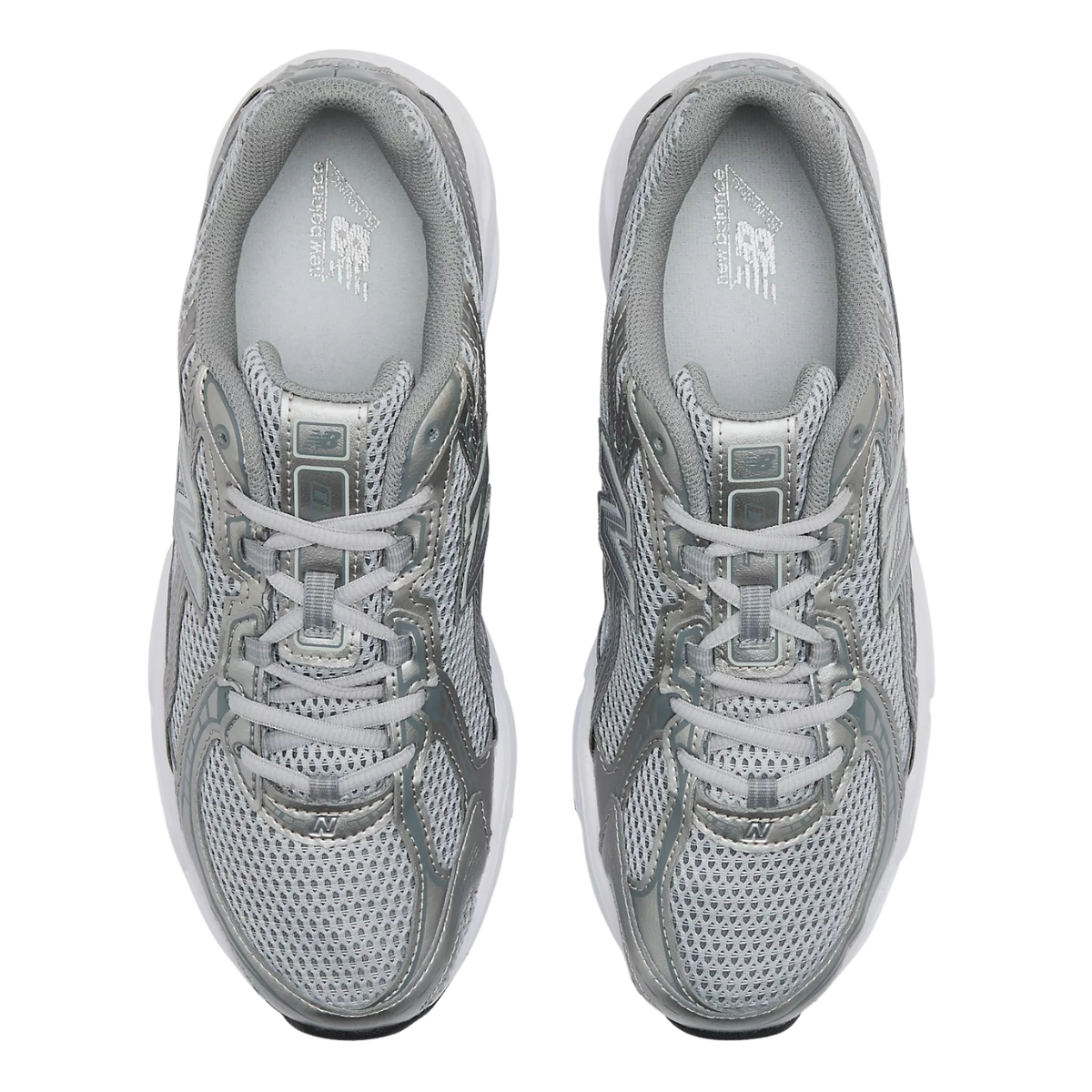 New Balance Women's 740 in Castlerock with Metallic Silver