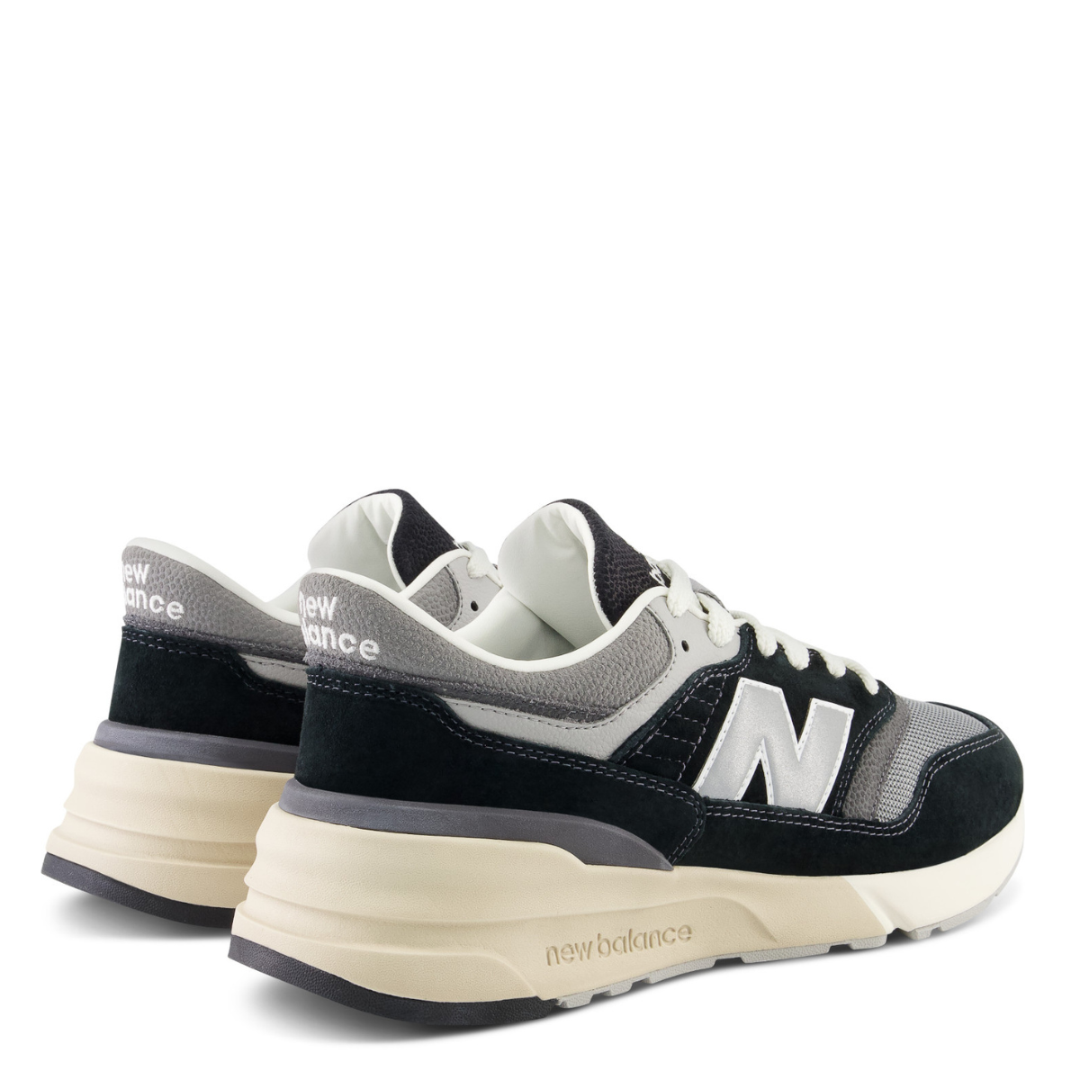 New Balance 997R in Black with Shadow Grey
