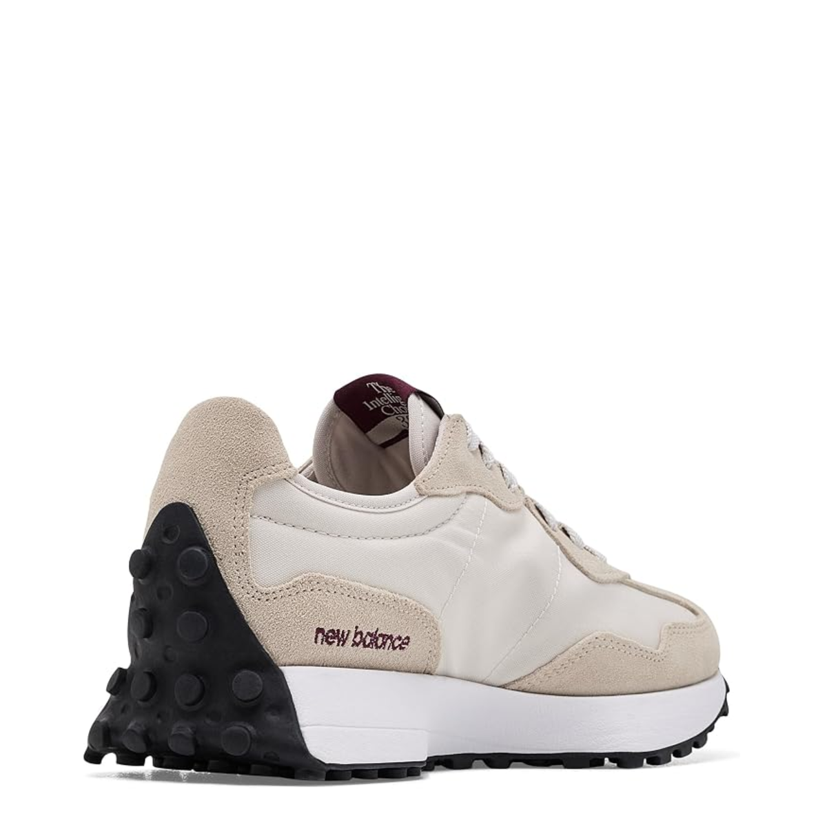 New Balance Women's 327 in Angora with Mulled Wine