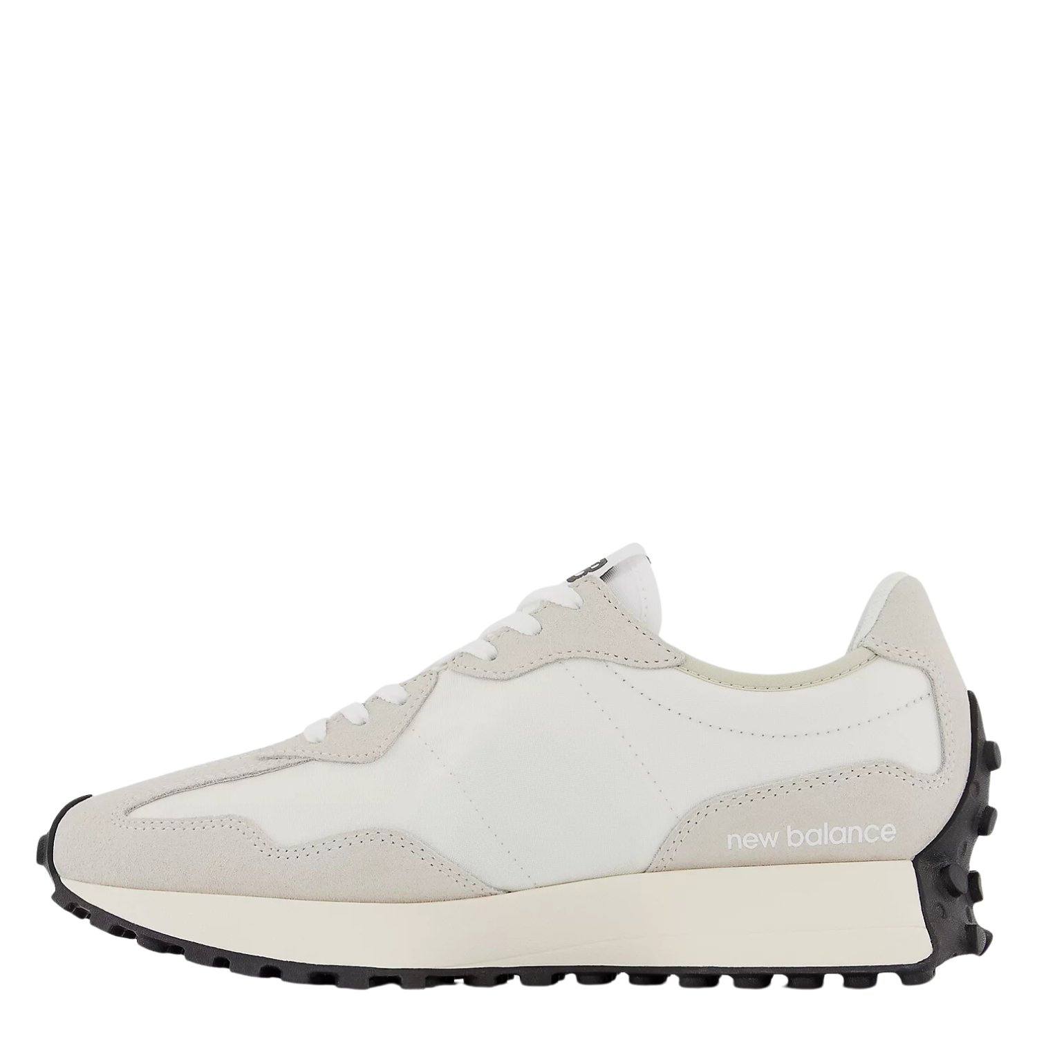 New Balance Women&#39;s 327 in Sea Salt with White and Black