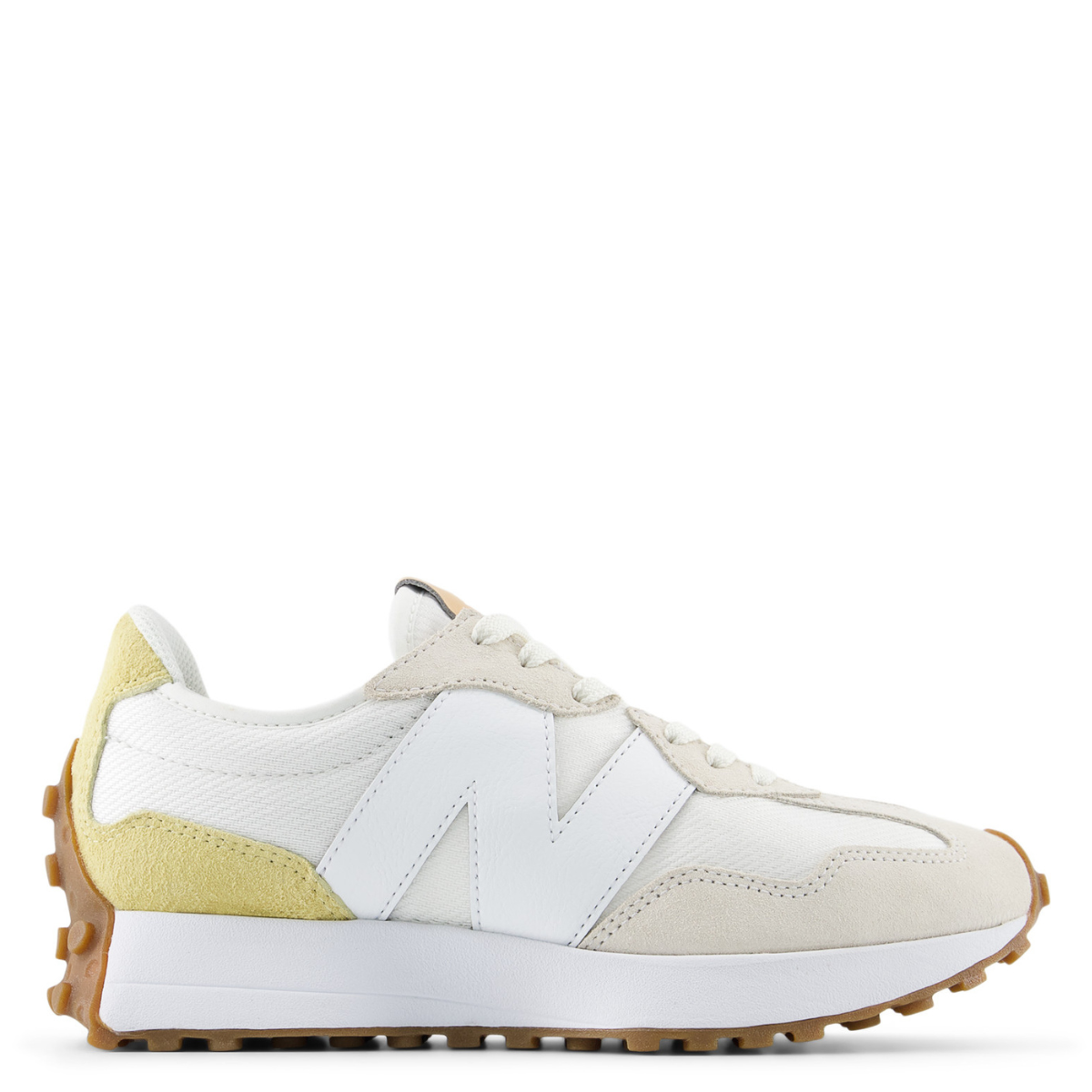 New Balance Women's 327 in Linen with Hay