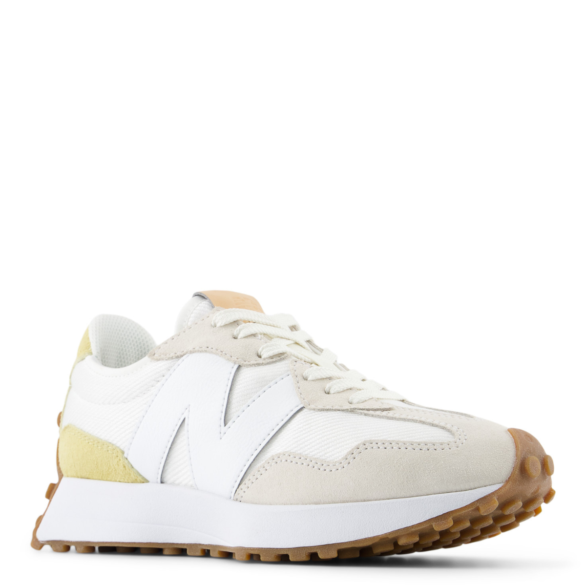 New Balance Women's 327 in Linen with Hay