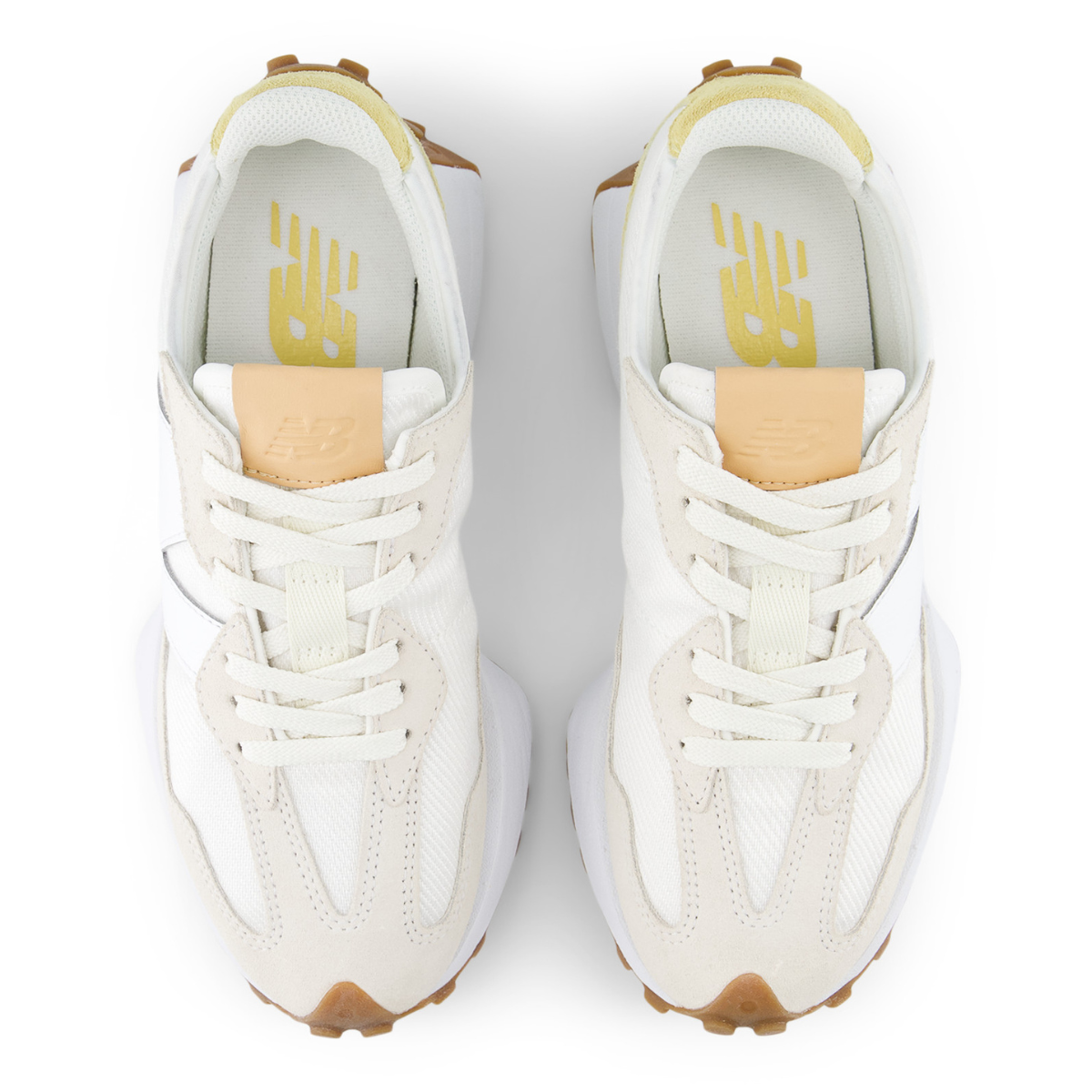 New Balance Women's 327 in Linen with Hay