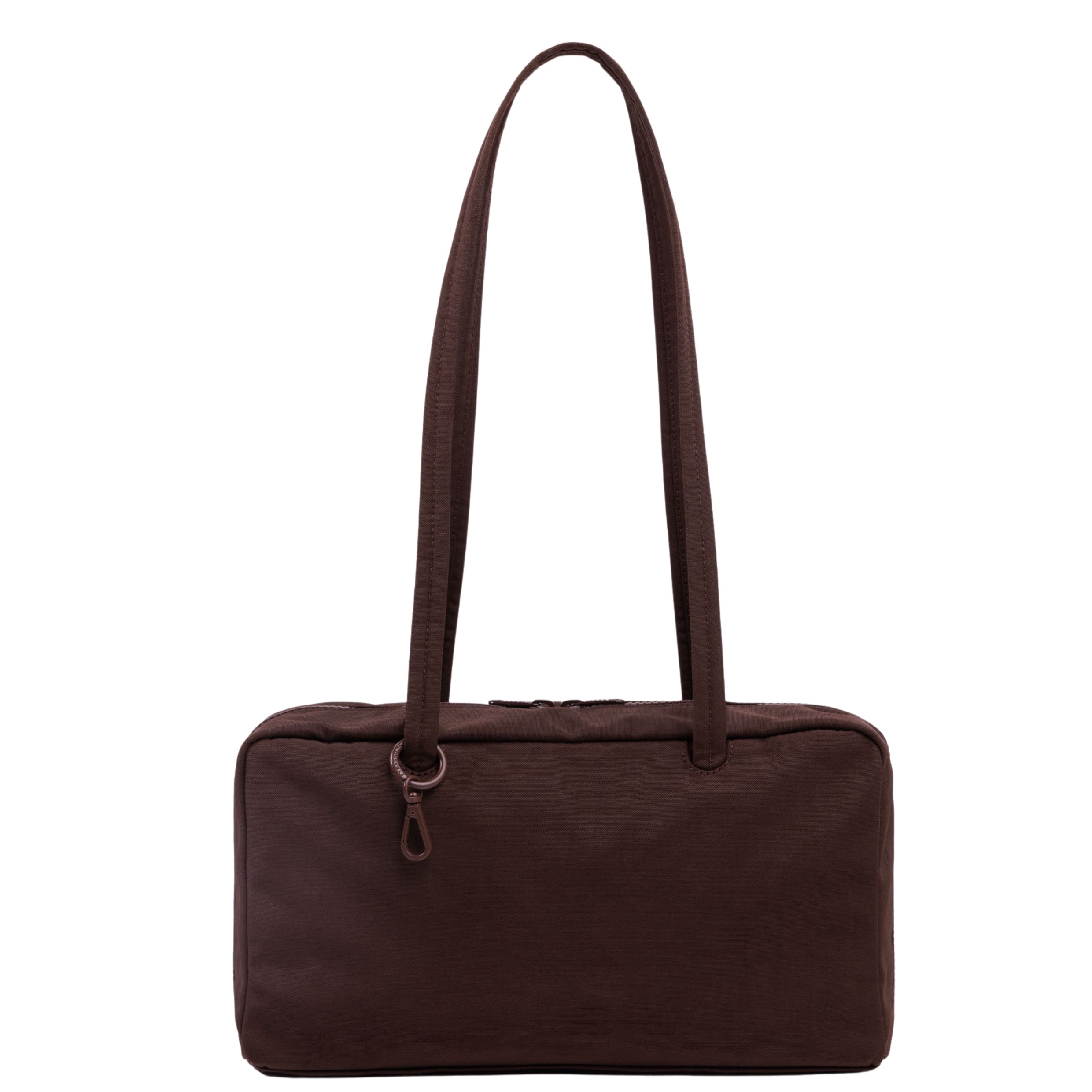 Baggu Nylon Bowler Bag in Coffee