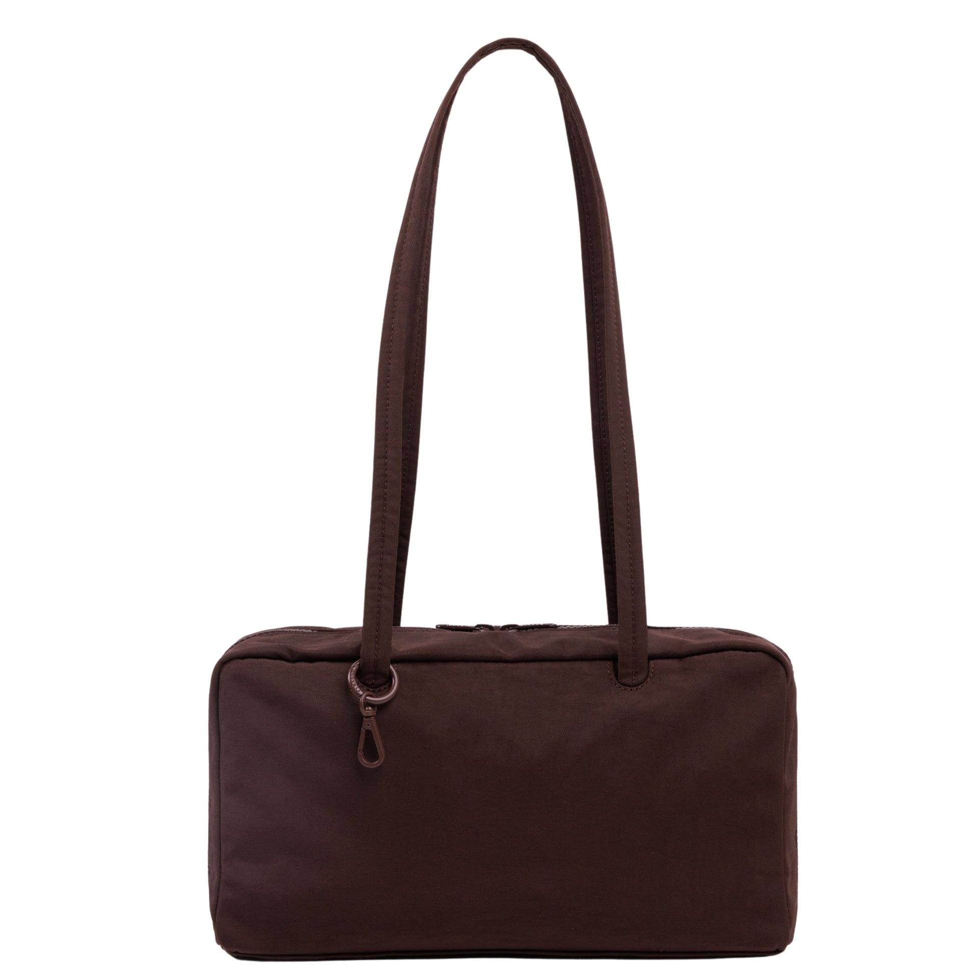 Baggu Nylon Bowler Bag in Coffee