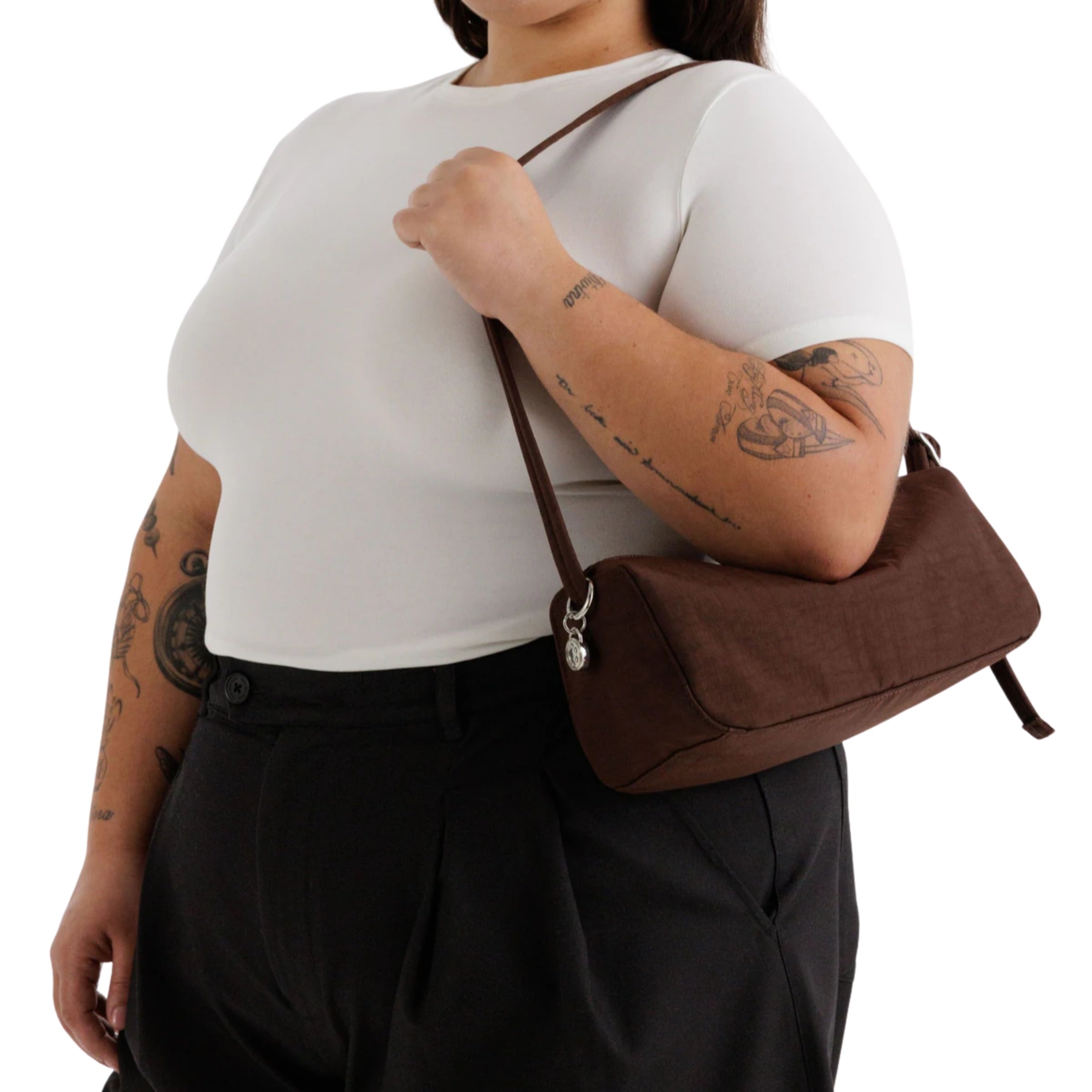 Baggu Nylon Loaf Bag in Coffee