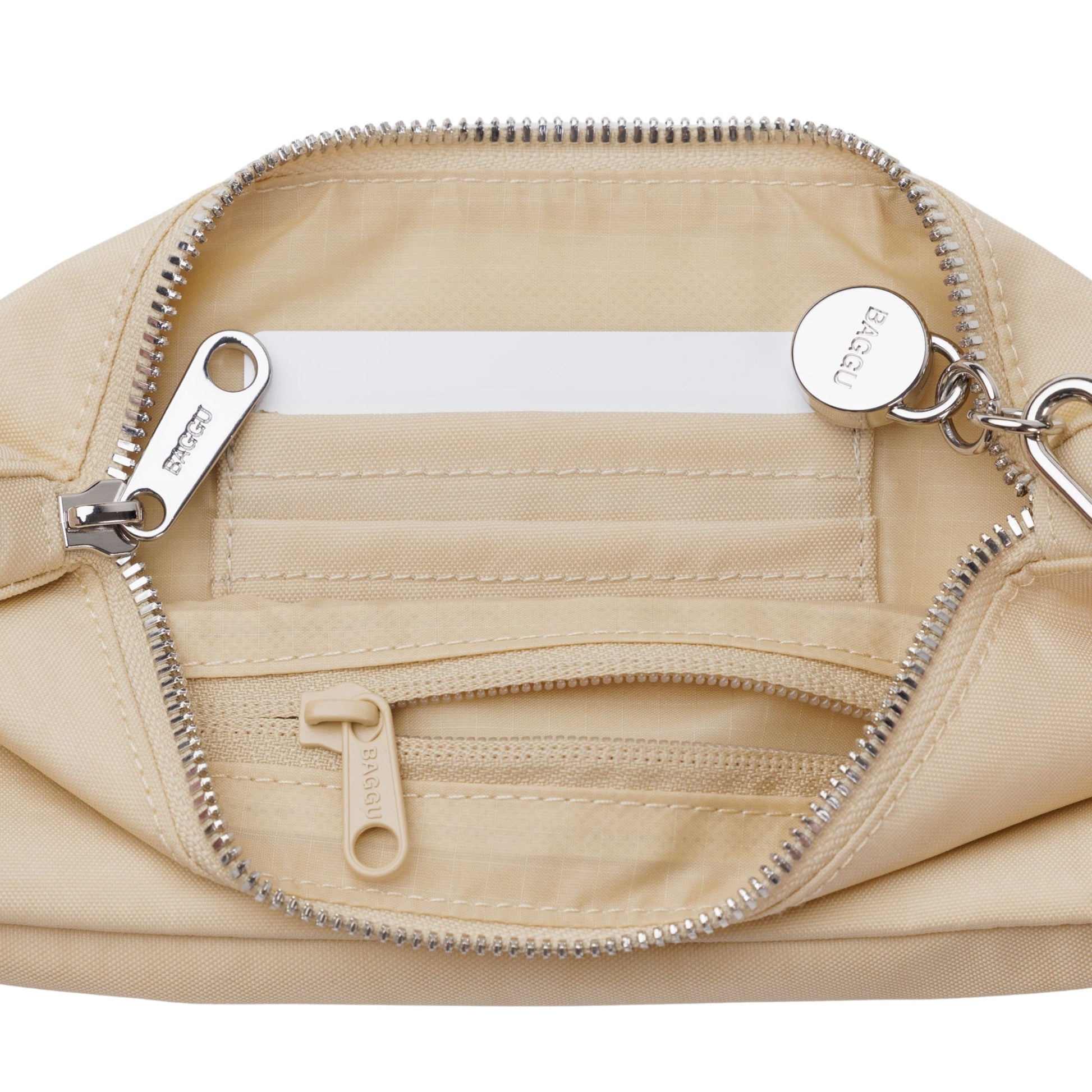 Baggu Nylon Pochette in Custard