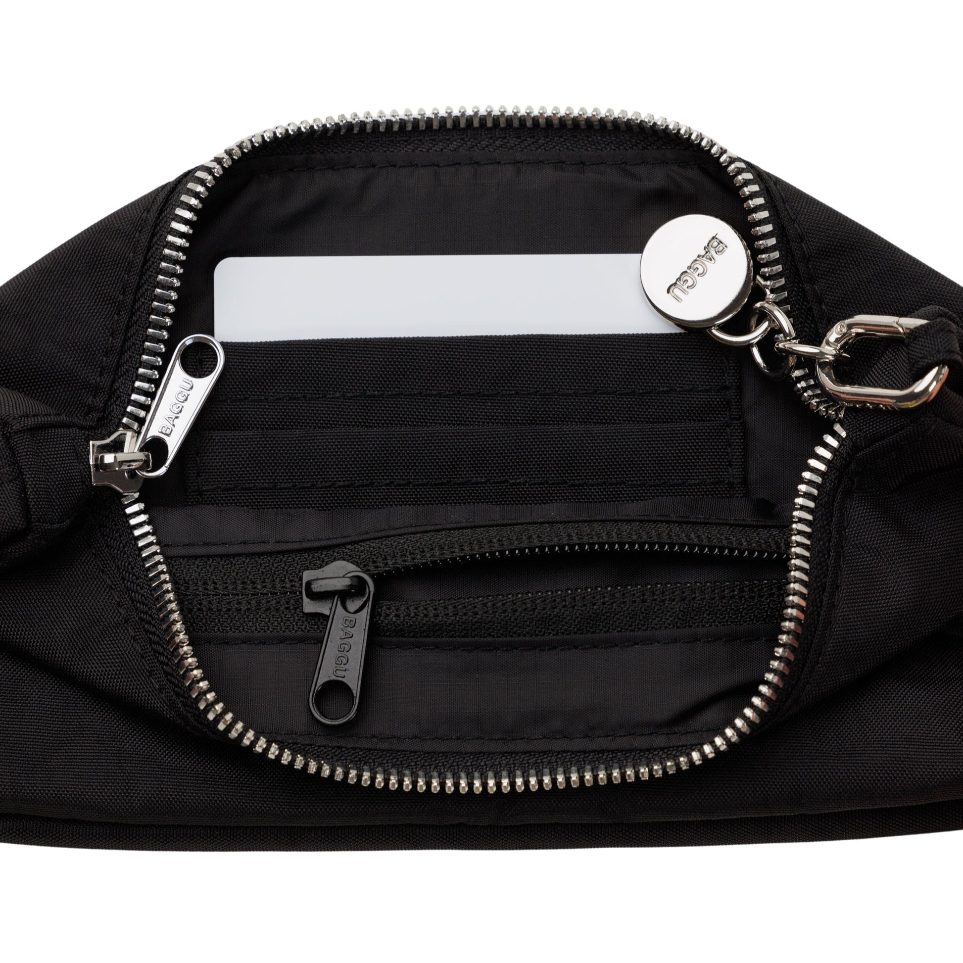 Baggu Nylon Pochette in Black